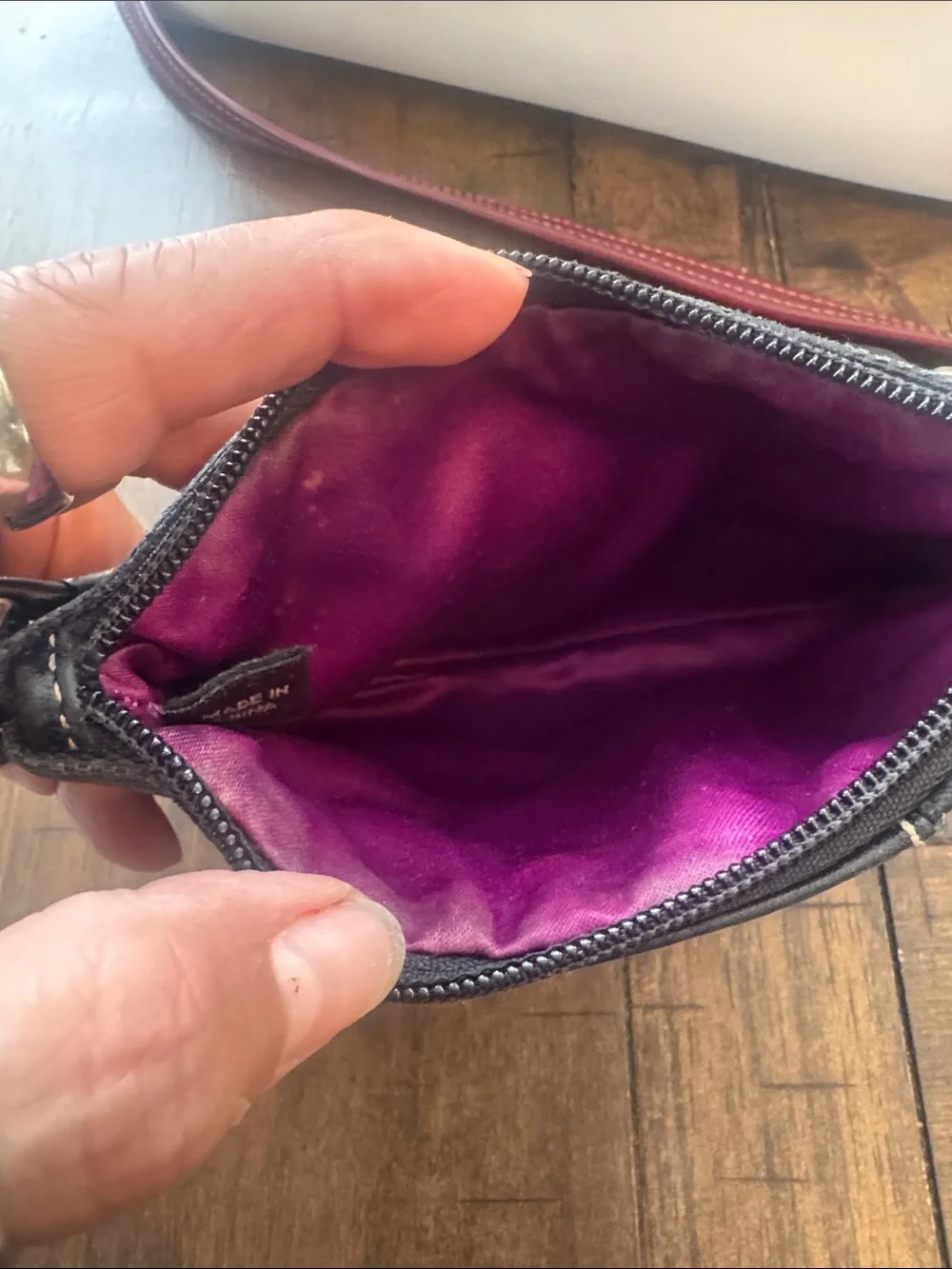 Coach compact wristlet